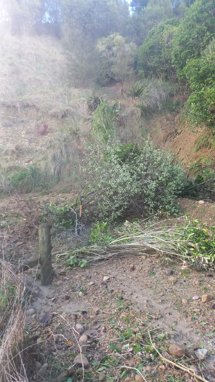 North gully road blocked